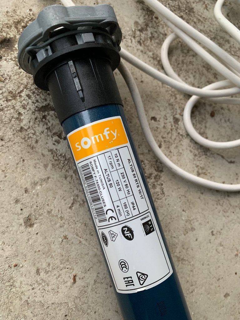 Somfy Altus buismotor, Doe-het-zelf en Verbouw, Wit, Nieuw, Ophalen of Verzenden, 200 cm of meer