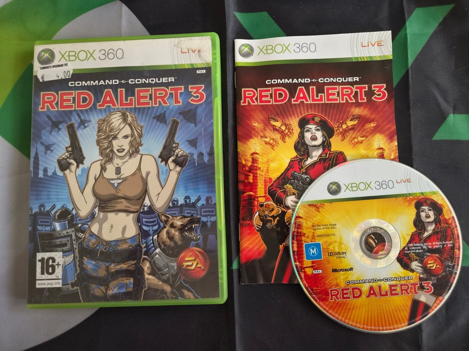 Command & Conquer Red Alert 3, Gebruikt, Verzenden, 1 speler, Strategie en Constructie