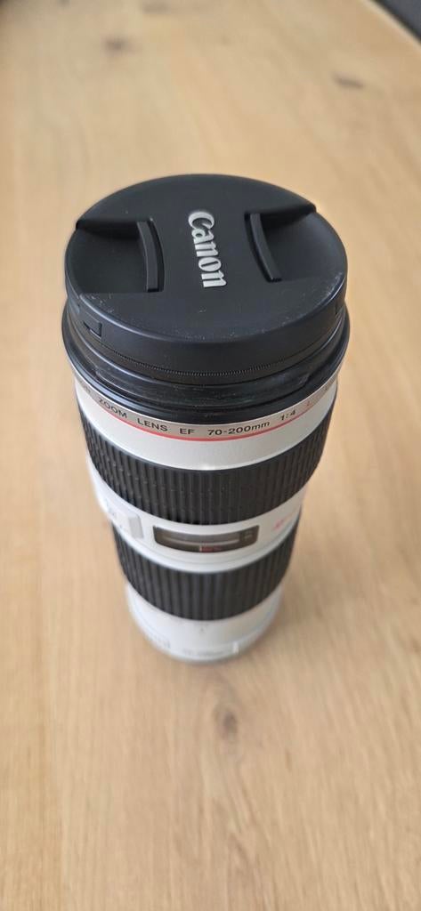 Canon EF 70-200mm f/4 L USM Zoomlens, Ophalen, Zo goed als nieuw, Telelens, Zoom
