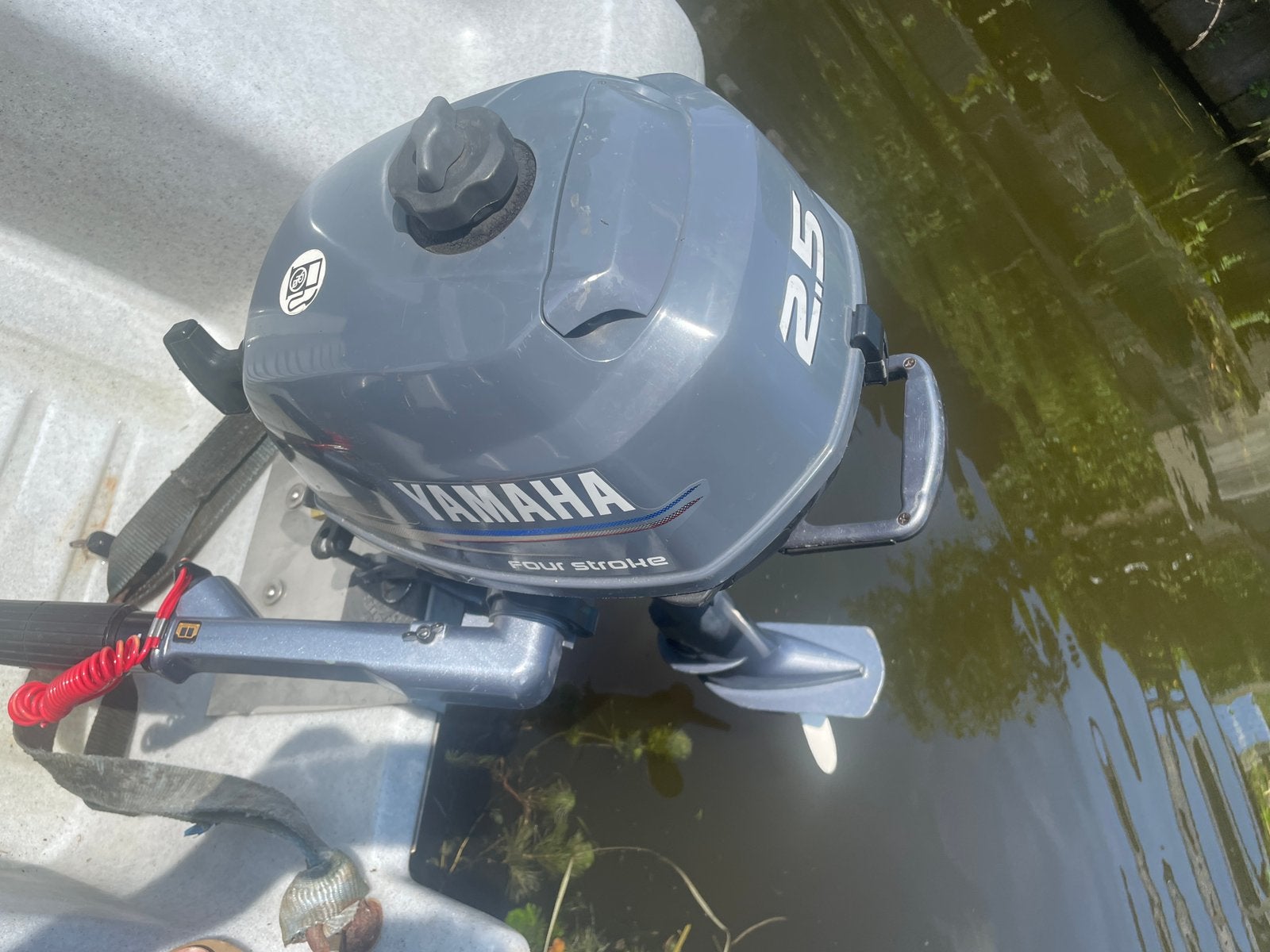 2,5 pk Yamaha 4 takt buitenboord motor, Ophalen, Gebruikt, Minder dan 5 pk, Viertaktmotor