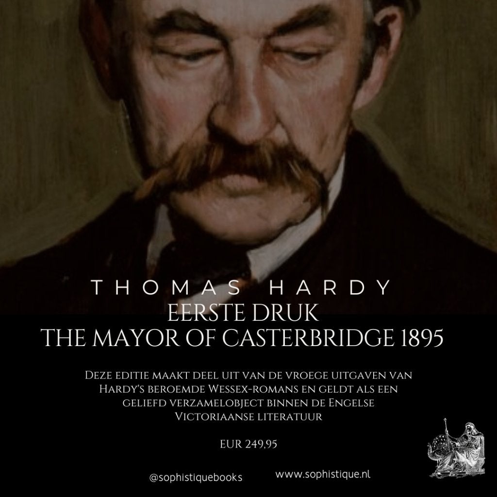 Eerste druk The Mayor of Casterbridge Thomas Hardy 1895, Boeken, Ophalen of Verzenden, Gelezen