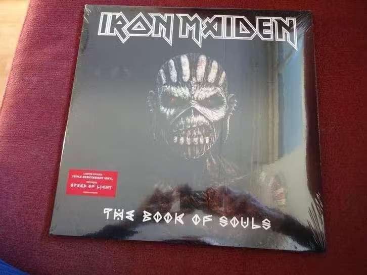 3 LP 's Iron Maiden – The Book Of Souls 0825646089208 SEALED, Cd's en Dvd's, Vinyl | Hardrock en Metal, Nieuw in verpakking, 2010 - 2019