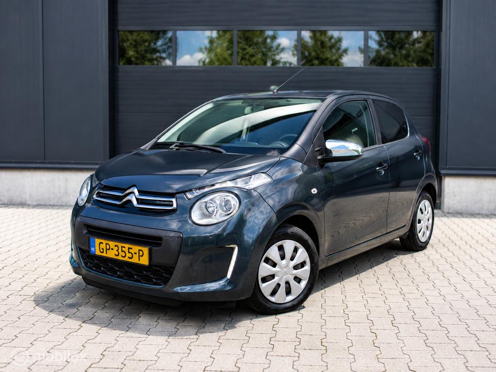 Citroen C1 1.0 e-VTi Style Edition Airco Cruise C Weinig KM, Auto's, Voorwielaandrijving, Stof, Gebruikt, 4 stoelen