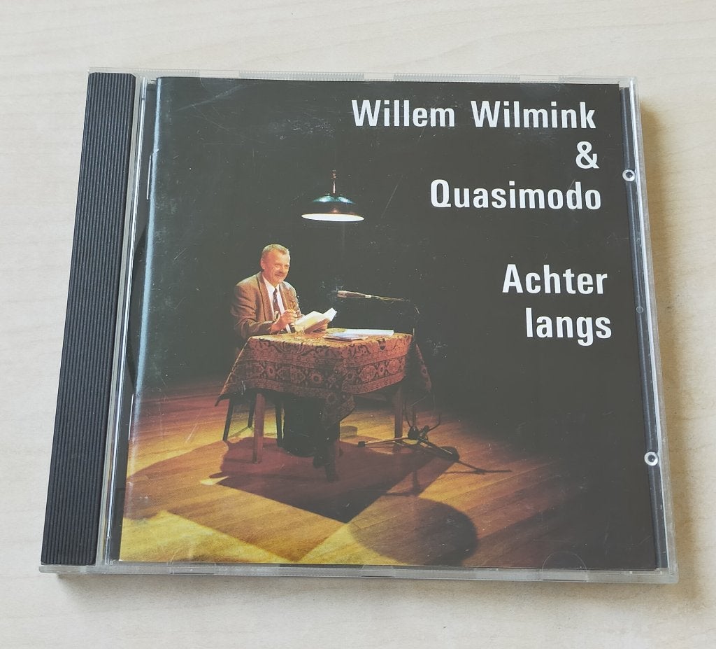 Willem Wilmink & Quasimodo - Achterlangs CD 1993, Ophalen of Verzenden, Gebruikt, Levenslied of Smartlap