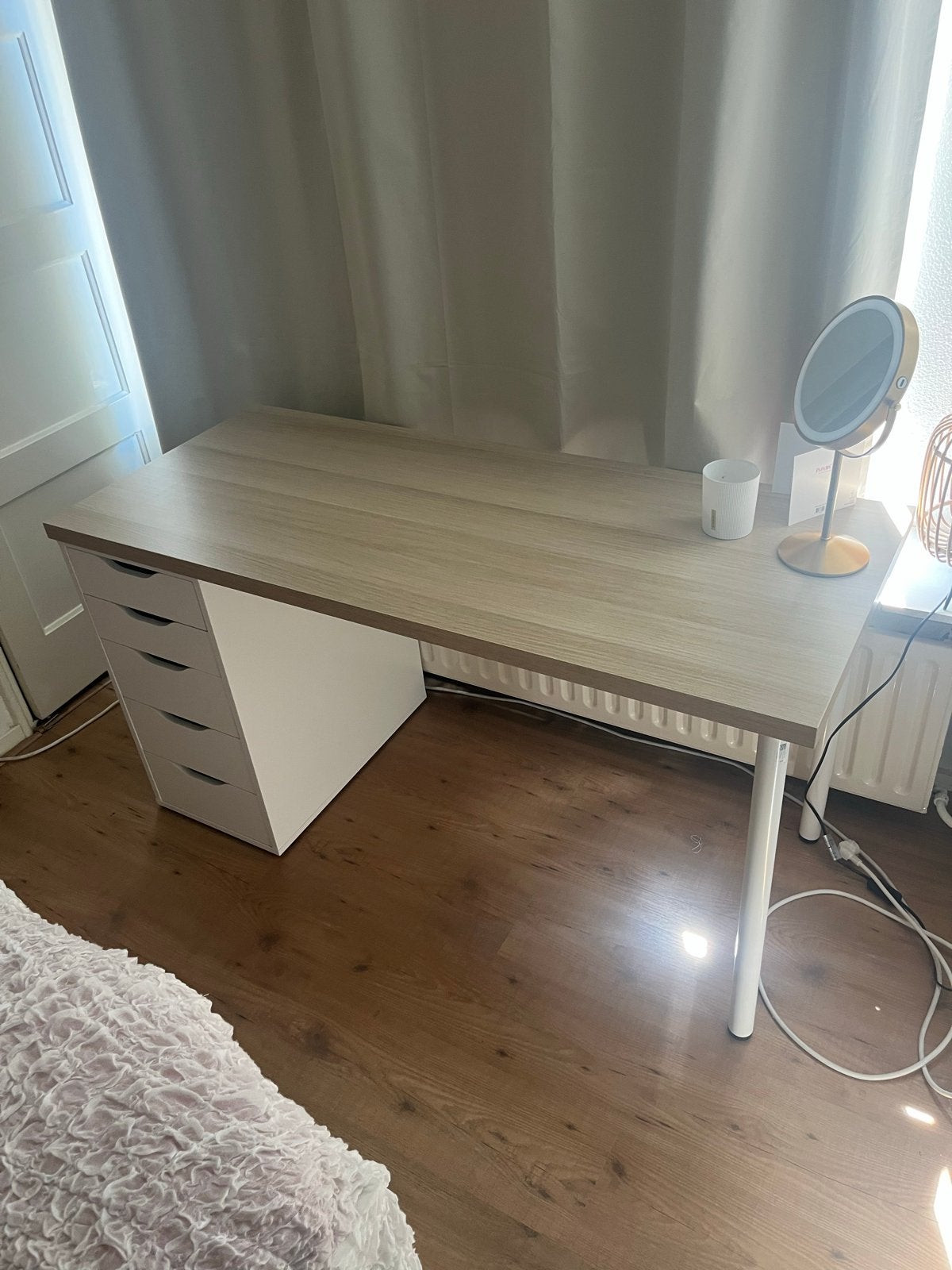 IKEA LAGKAPTEN/ ALEX Bureau - Zo goed als nieuw, Ophalen, Zo goed als nieuw, IKEA