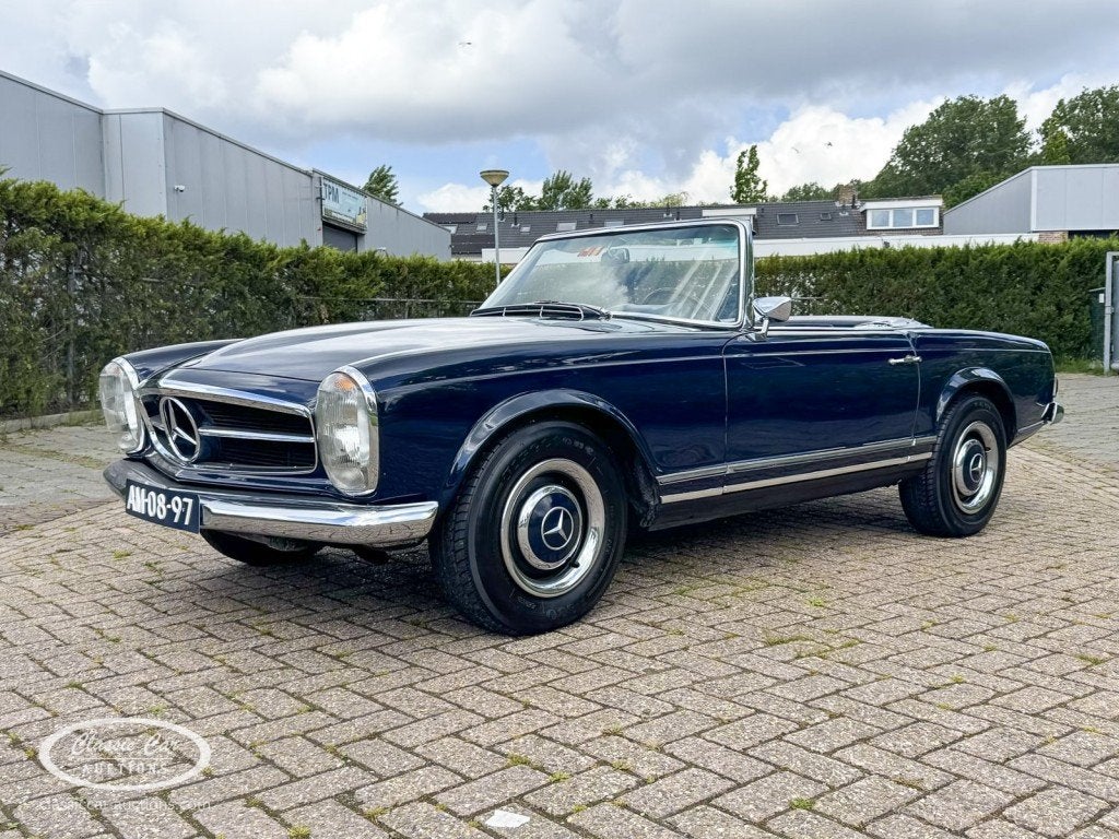 Mercedes-benz 250 Pagode  - ONLINE AUCTION, Automaat, Cabriolet, Blauw, Mercedes-Benz