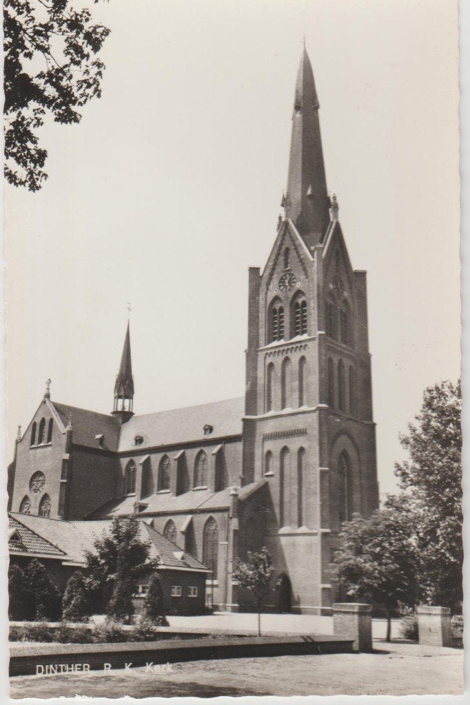 Dinther. R.K. Kerk 1967., Ophalen, 1960 tot 1980, Ongelopen, Noord-Brabant