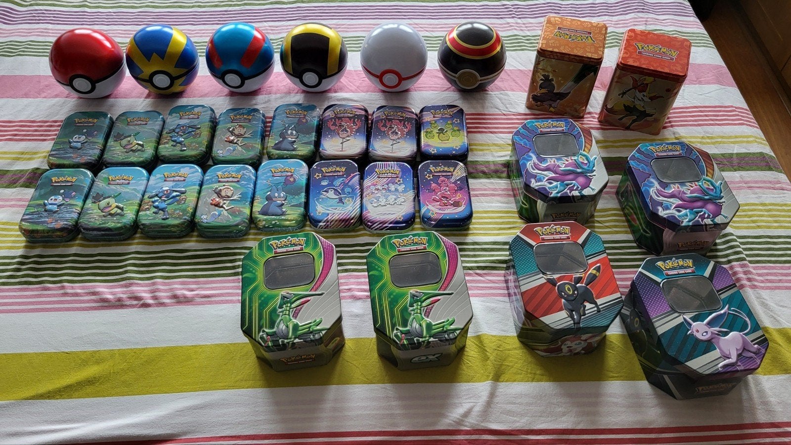 Pokemon tins, Ophalen of Verzenden, Overige typen