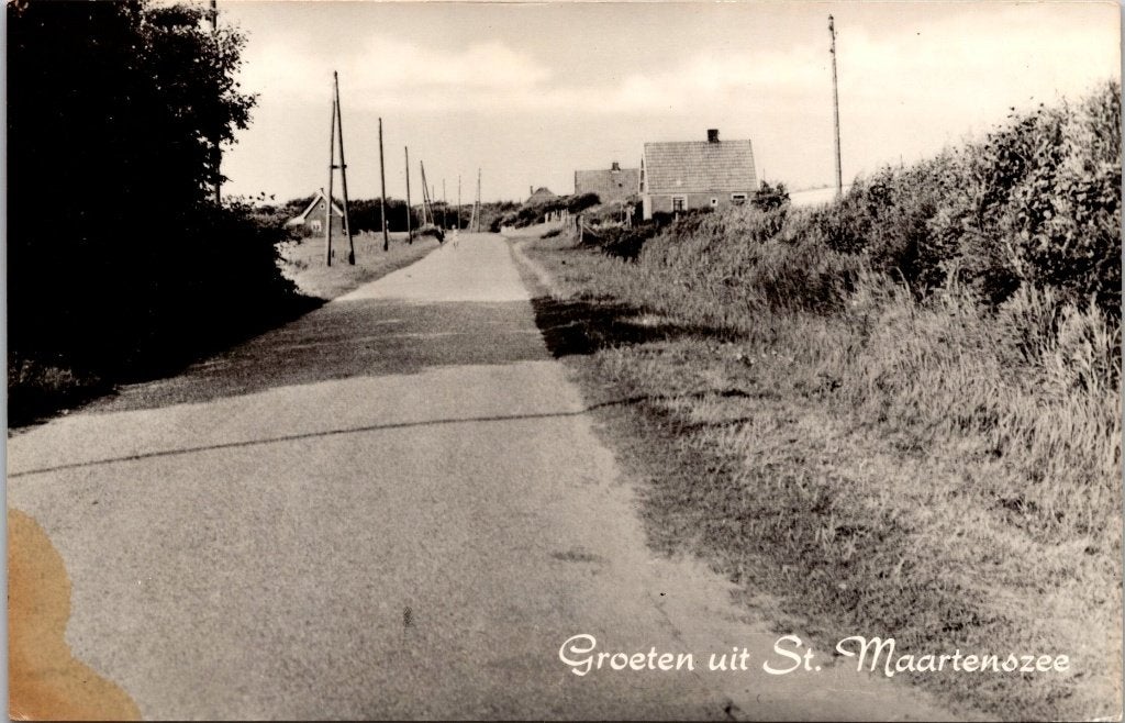 Sint Maartenszee - 12 oude ansichtkaarten, Verzamelen, Ansichtkaarten | Nederland, Verzenden, 1960 tot 1980, Gelopen, Noord-Holland