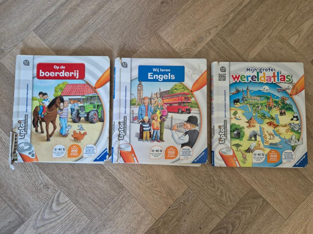 3 Tiptoi boeken, Boeken, Meerdere comics, Ophalen of Verzenden, Gelezen, Europa