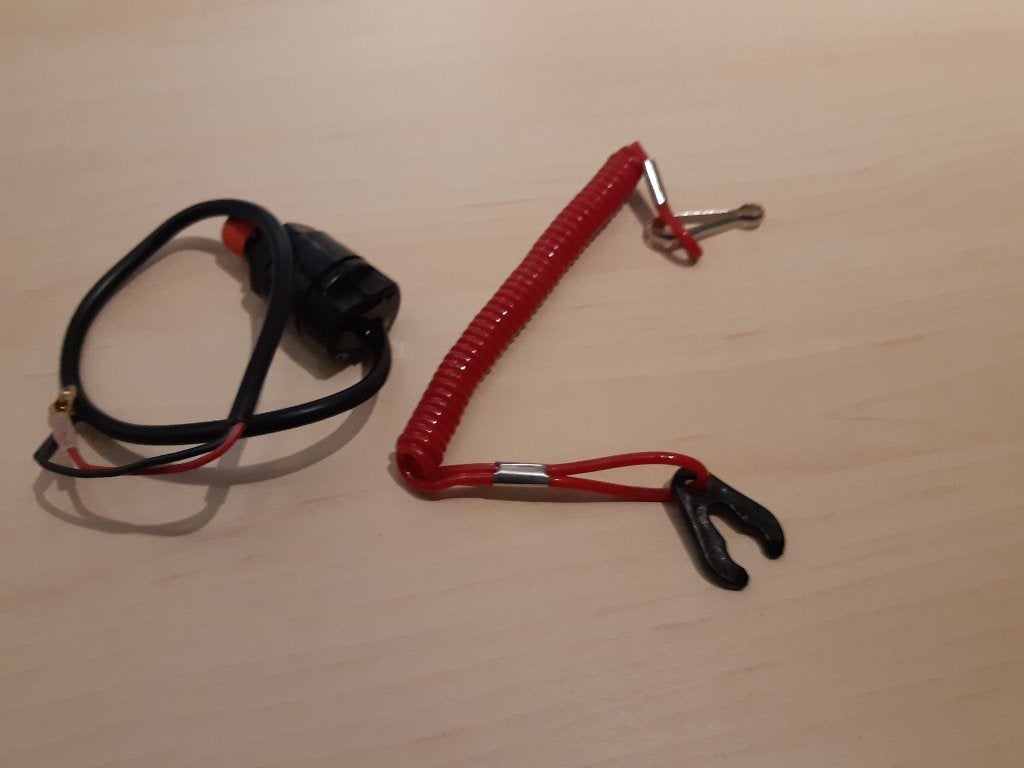 Dodemanskoord set universeel kill switch buitenboordmotor, Watersport en Boten, Ophalen of Verzenden, Nieuw, Motor en Techniek