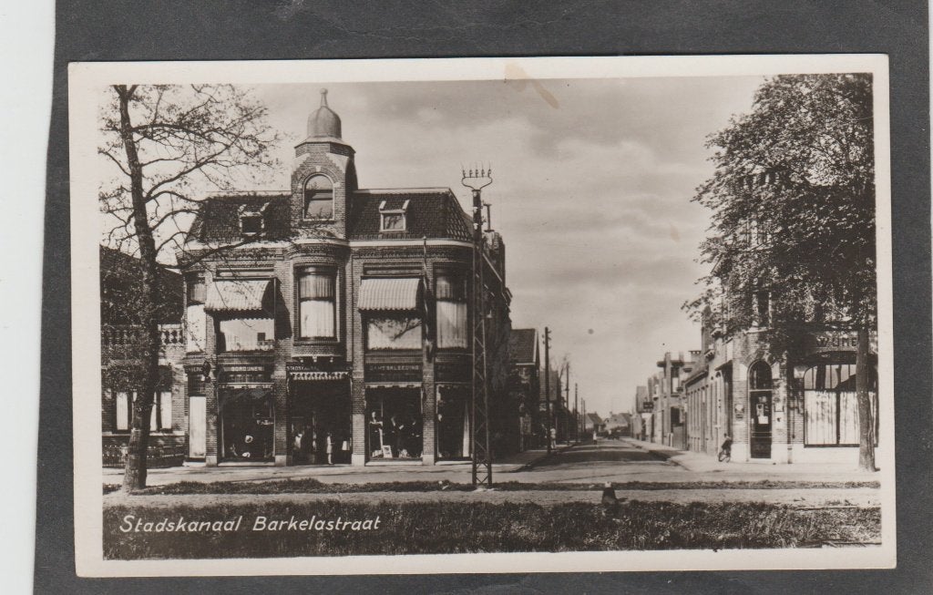 stadskanaal barkelastraat, Verzamelen, Ansichtkaarten | Nederland, Verzenden, 1940 tot 1960, Ongelopen, Groningen