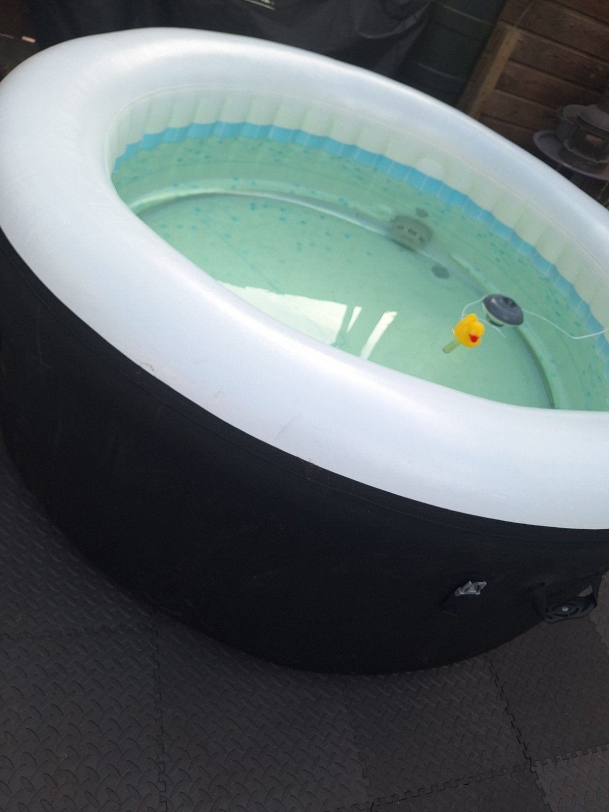 Intex Pure Spa Jacuzzi met accessoires 4 persoons, Ophalen, Gebruikt, 200 tot 300 cm, Opblaaszwembad