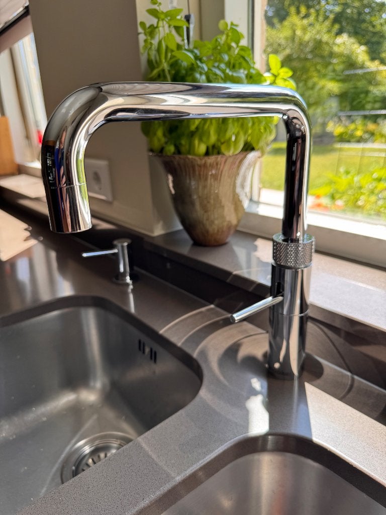 Quooker kraan en boiler, Ophalen, Gebruikt, Aardgas, Boiler