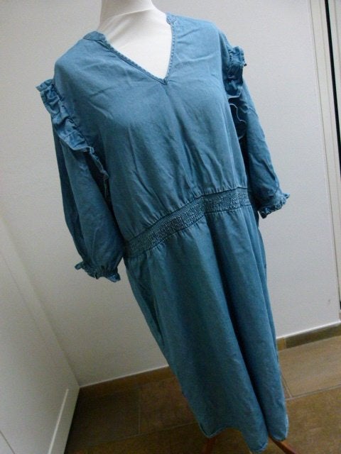 Jeans jurk spijkerstof Miljuschka by Wehkamp 50 XXL blauw, Blauw, Jurk, Miljuschka by Wehkamp, Ophalen of Verzenden