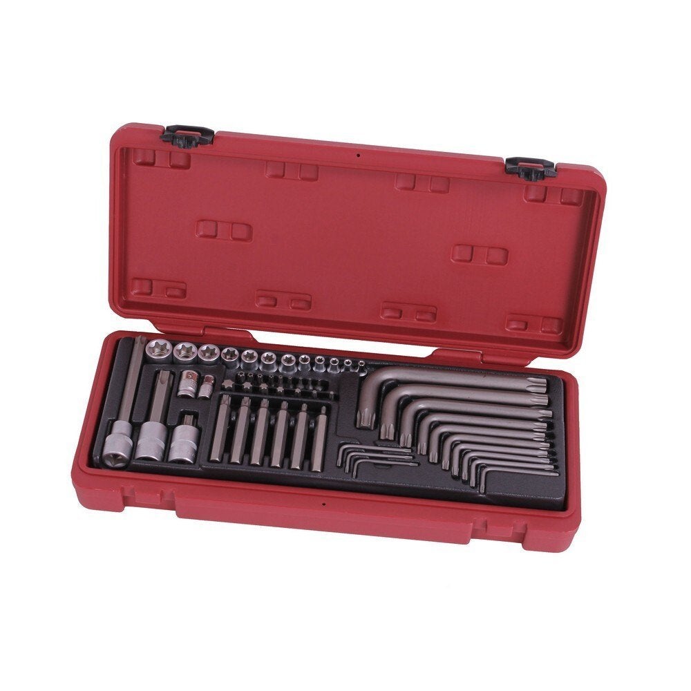 Torx gereedschapset 1/4", 3/8" 52 delig, Verzenden
