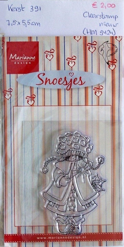 Kerst 391 Clearstamp, Ophalen of Verzenden, Nieuw, Clearstamp