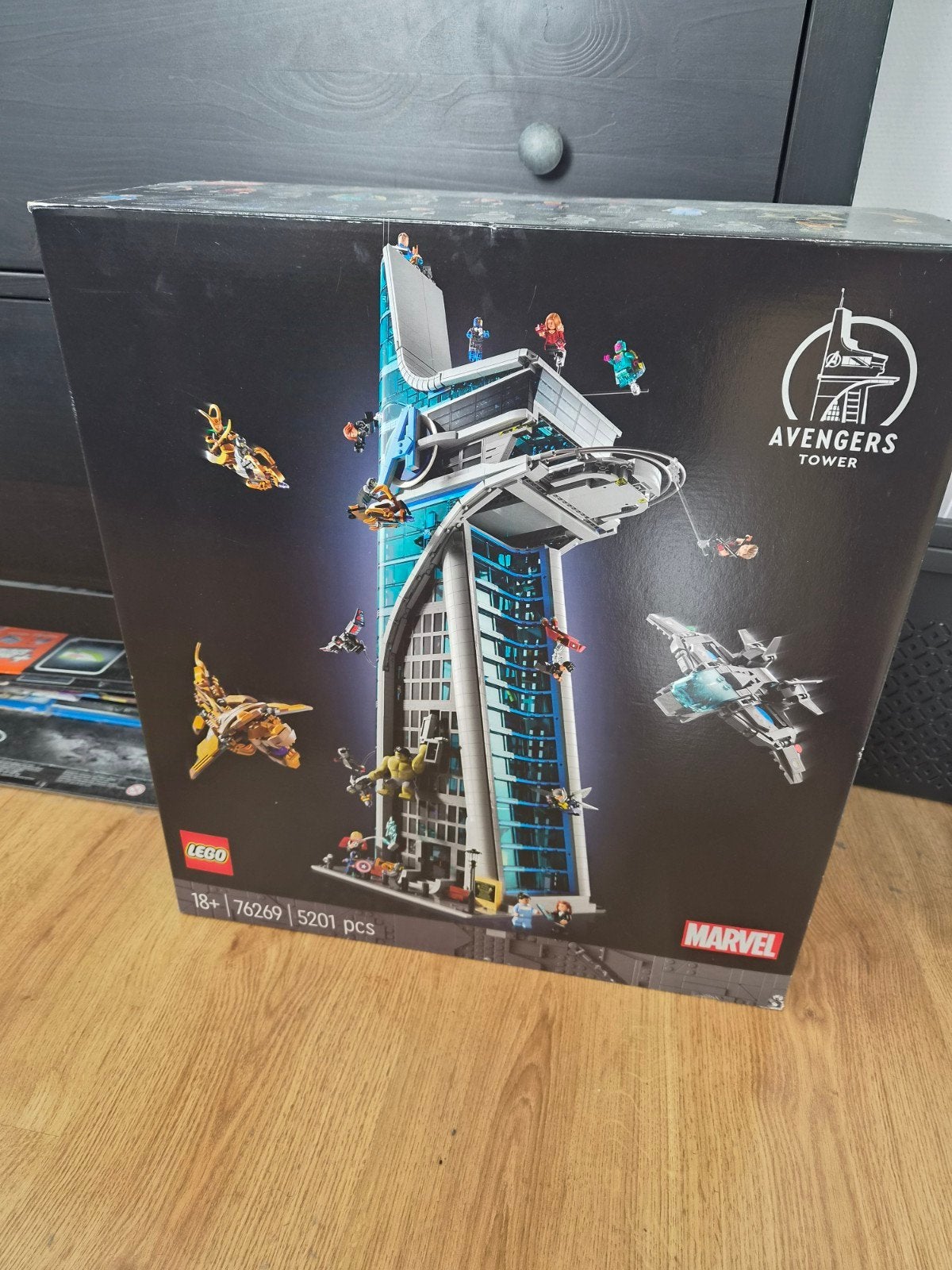 Lego Marvel Avengers Tower 76269 - Lege doos, Kinderen en Baby's, Speelgoed | Duplo en Lego, Ophalen, Gebruikt, Marvel, Lego
