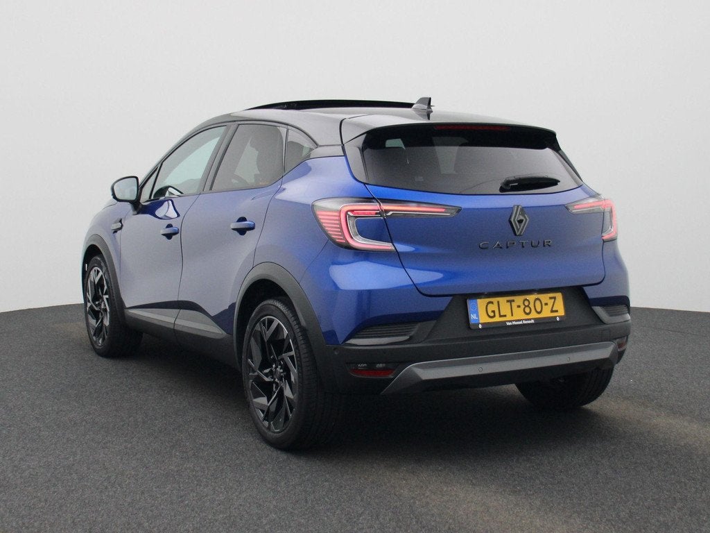 Renault Captur 1.3 mild hybrid 160Pk esprit Alpine | Navigat, Auto's, Renault, 1272 kg, Gebruikt, 4 cilinders, Blauw