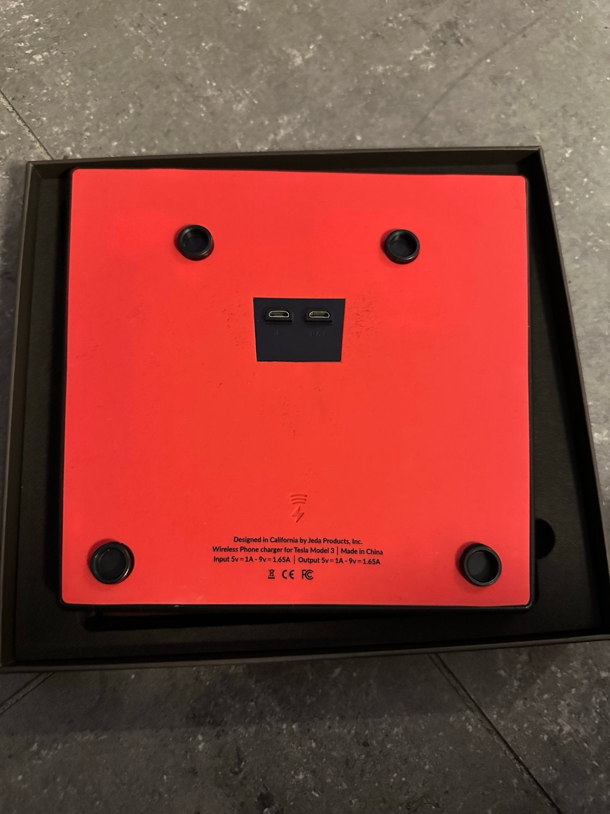 Jeda Wireless Pad - Tesla Model 3 Draadloze Oplader, Ophalen of Verzenden, Gebruikt
