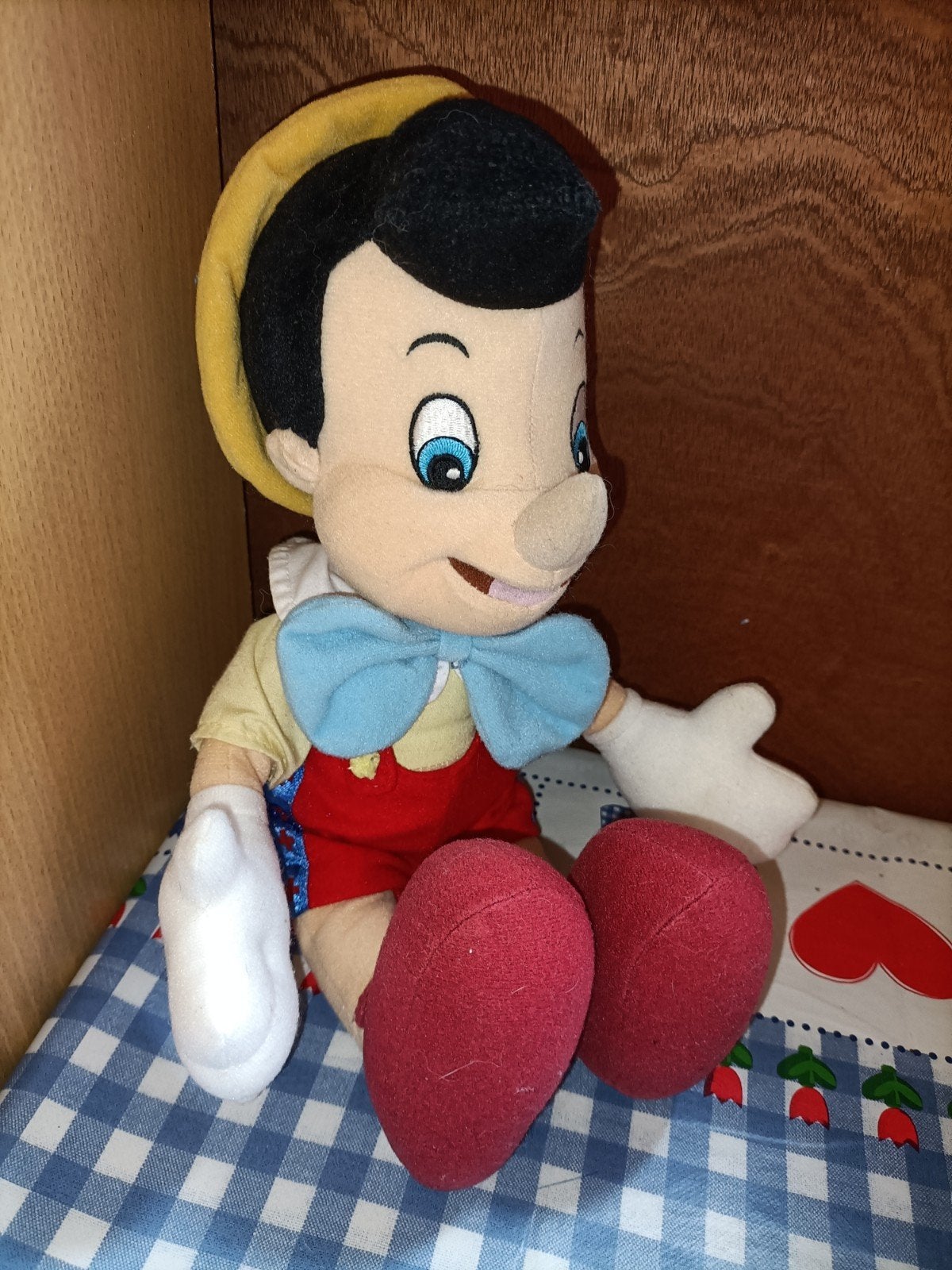 Pinokkio knuffel Pinocchio Disney 35 cm groot, Ophalen of Verzenden, Zo goed als nieuw, Overige typen