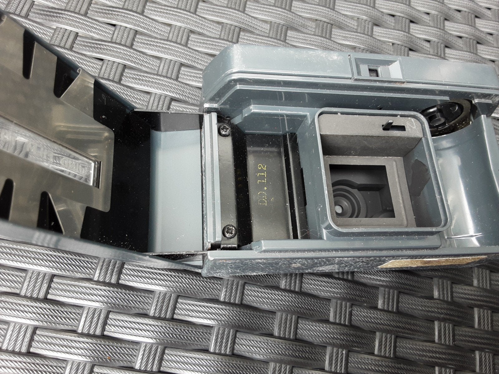 Vintage Kodak Instamatic 50 Camera met Leren Hoes, Ophalen of Verzenden, Gebruikt, Kodak