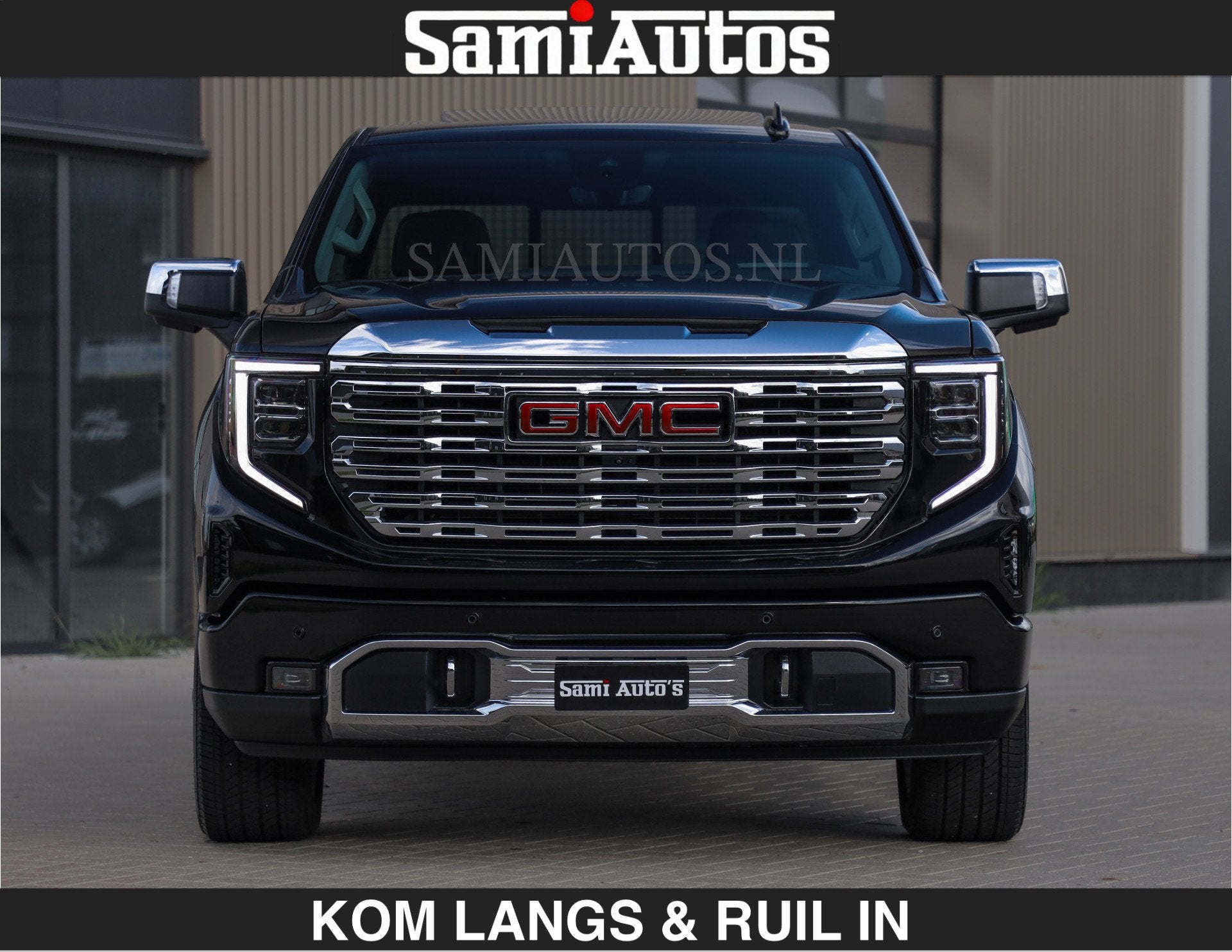 GMC Sierra DENALI | All-In Prijs €79950,- excl | 6,2 V8 Fu, Automaat, Dealer onderhouden, Met garantie (alle), 426 pk