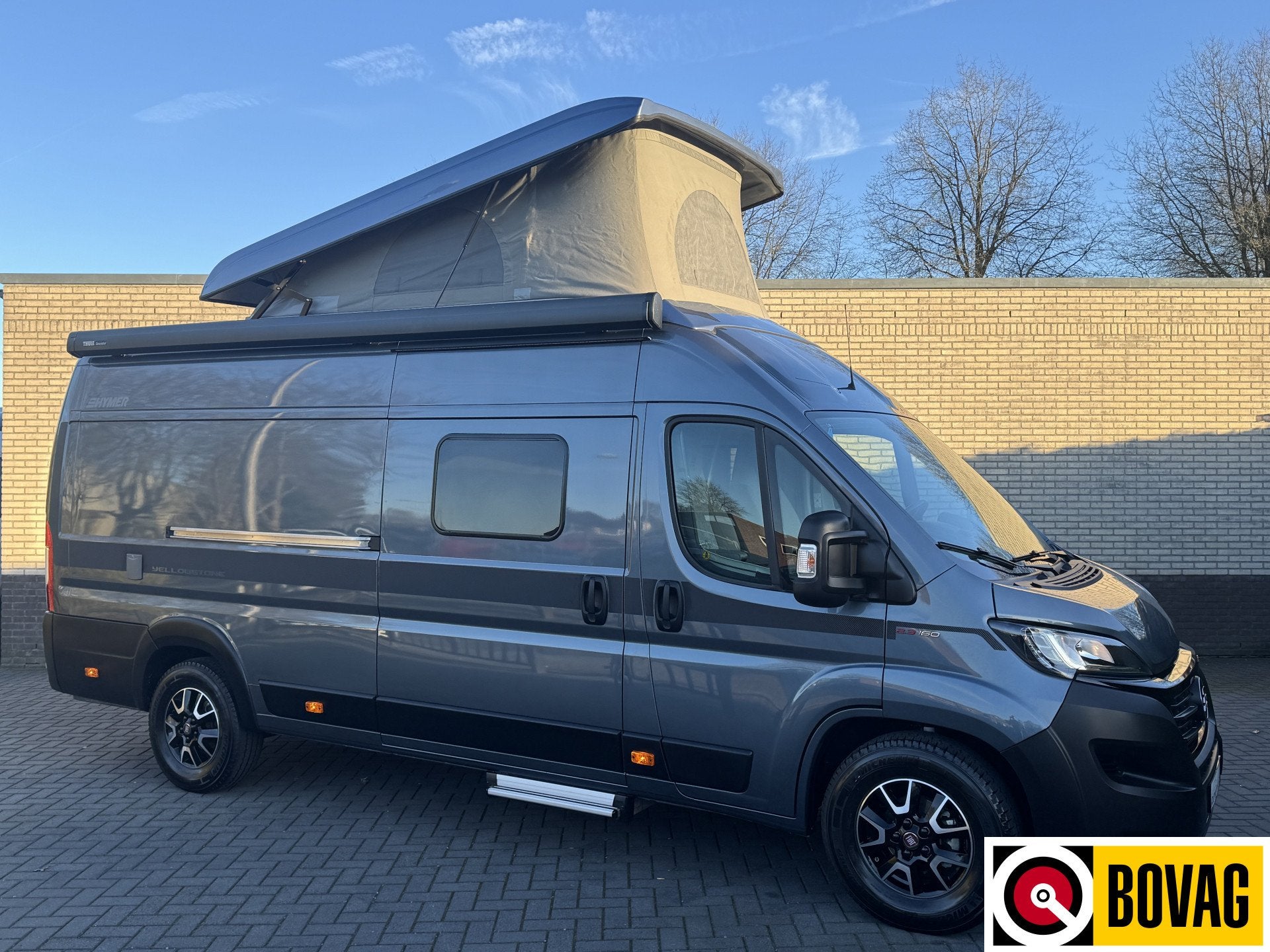 Hymer Yellowstone 640 hefdak 160 pk *4 PERSOONS* Euro6 Fiat, Automaat, Buscamper of Camperbus, Ringverwarming, 6 tot 7 meter