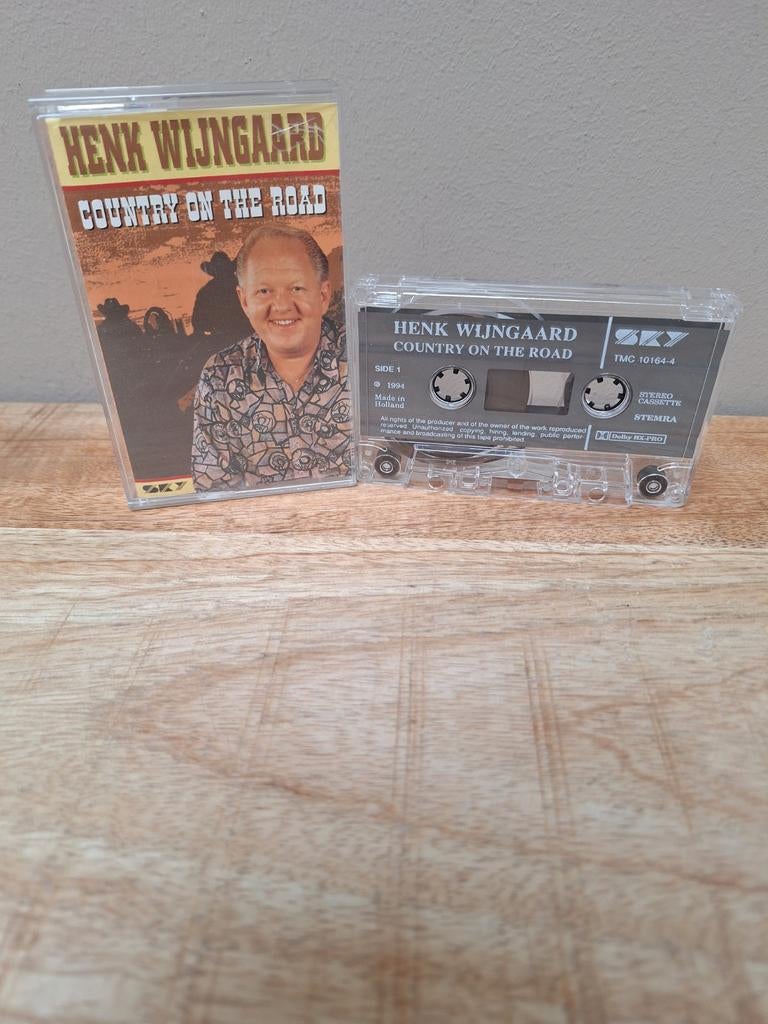 Henk Wijngaard - Country on the Road (Cassette), Cd's en Dvd's, Cassettebandjes, 1 bandje, Ophalen of Verzenden, Zo goed als nieuw