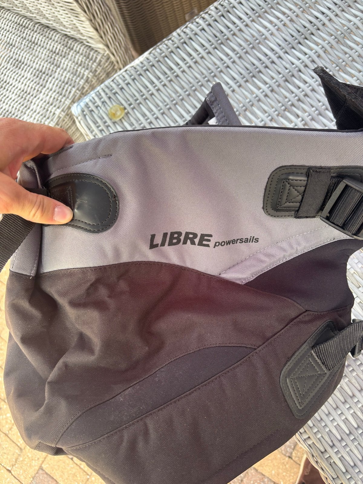 Libre zittrapeze powersails, Watersport en Boten, Ophalen, Gebruikt