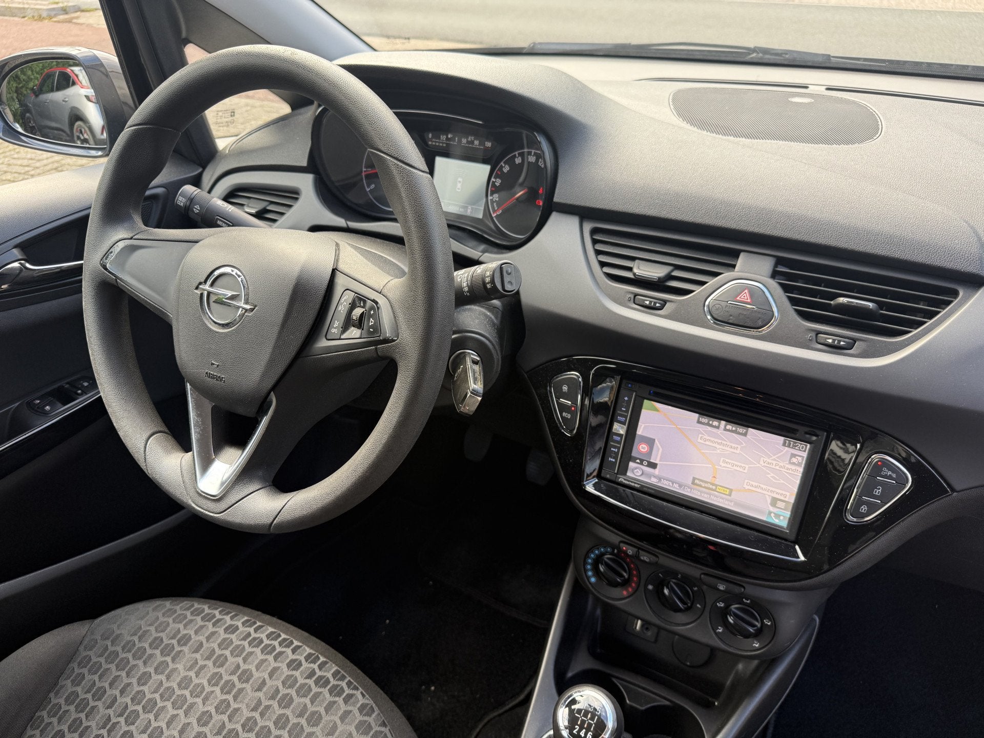Opel Corsa 1.0 Turbo 90pk Edition 5d., Facelift model | Airc, Voorwielaandrijving, Stof, Gebruikt, Euro 6