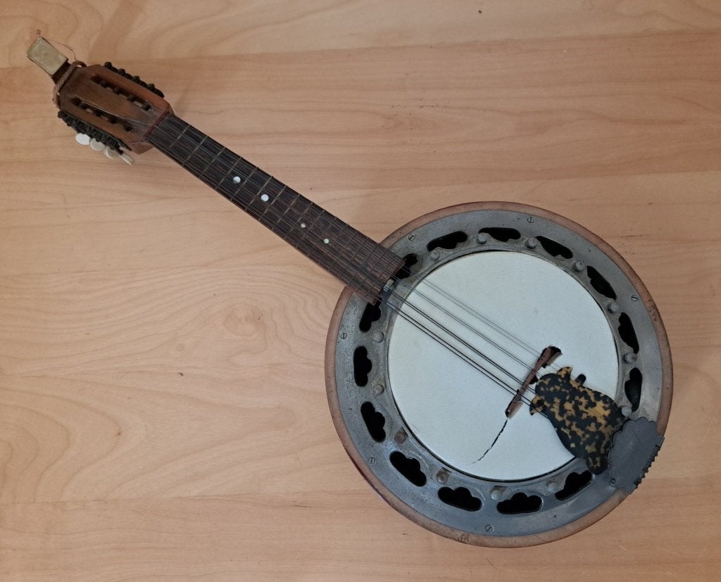 Marius - Mandoline banjo (incl. zakjes met snaren), Ophalen, Gebruikt, Mandolinebanjo