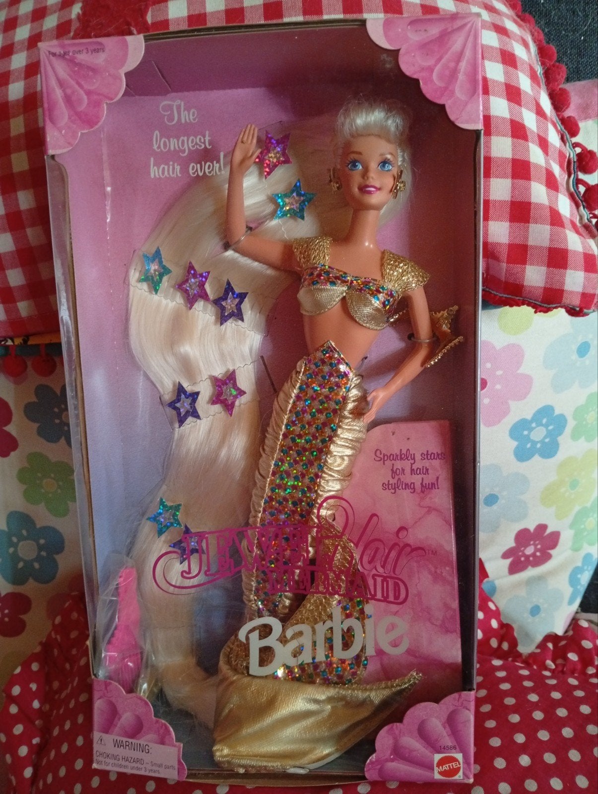 Barbie Jewel Hair Mermaid NRFB - Langste Haar Ooit!, Verzamelen, Ophalen of Verzenden, Nieuw, Fashion Doll, Levensecht of Reborn