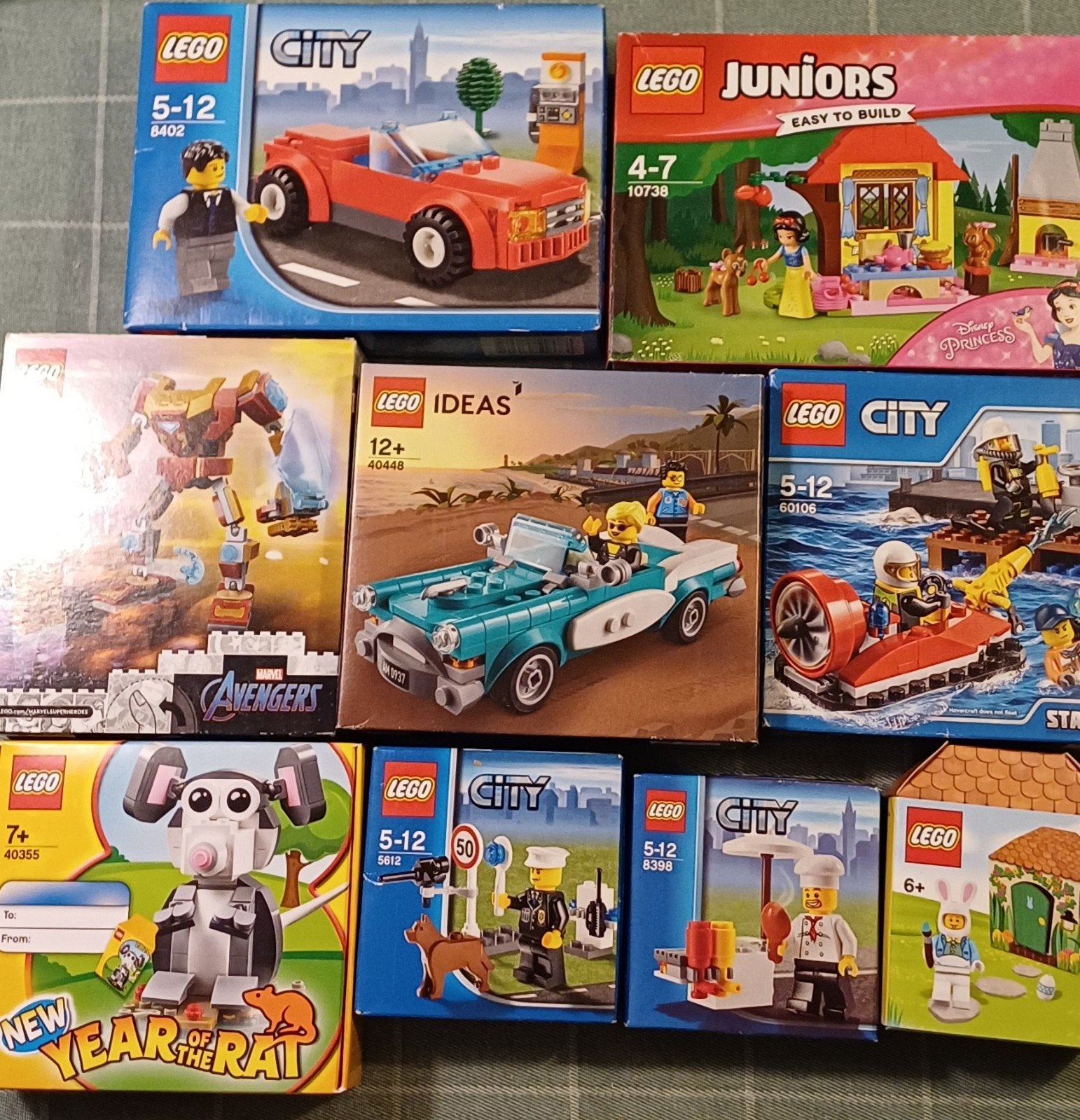 LEGO sets: City, Juniors, Ideas, Marvel, Pasen, Chine, Ophalen of Verzenden, Nieuw, Overige merken