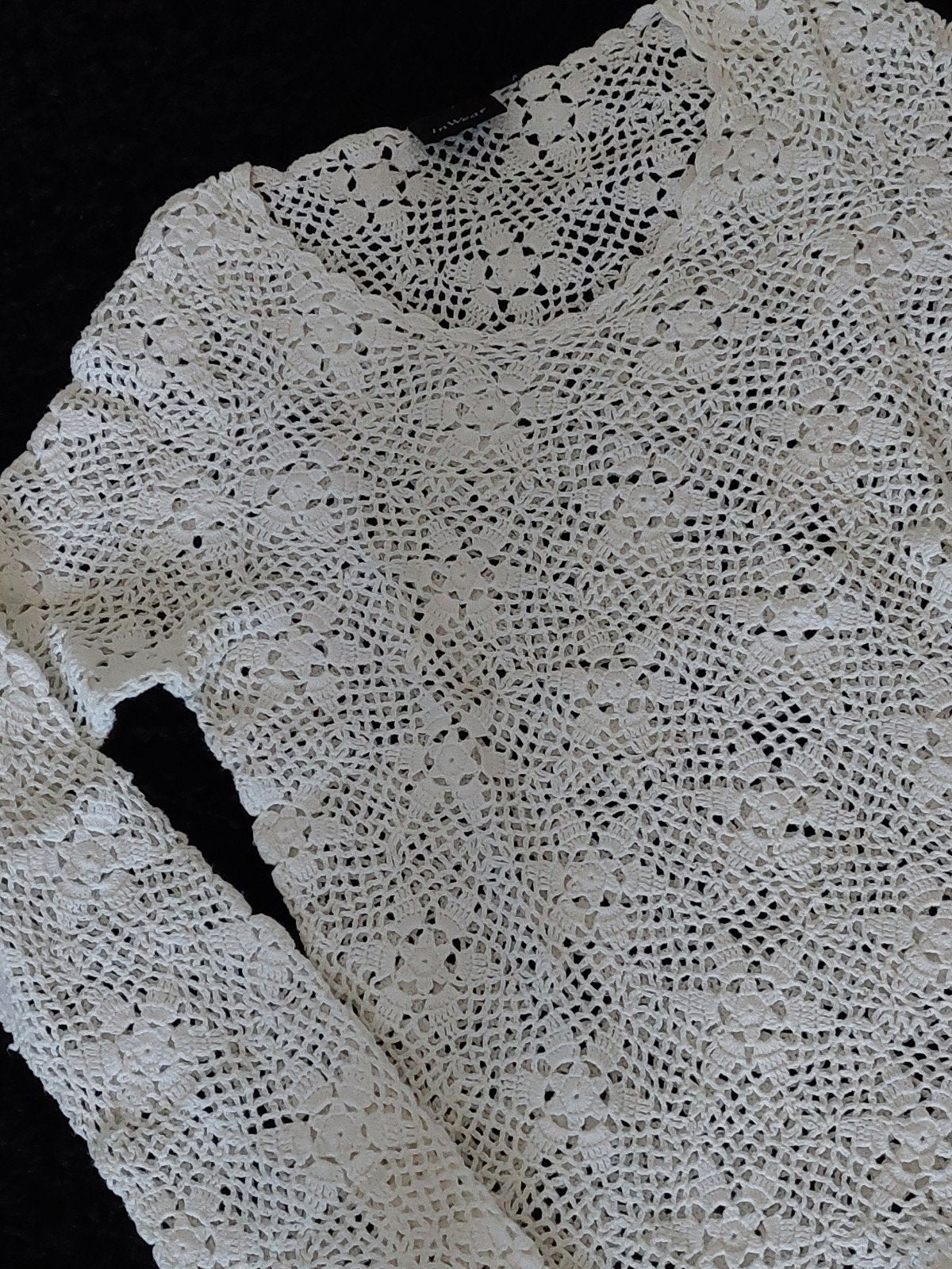 katoenen shirtje, Kleding | Dames, Truien en Vesten, Wit, Ophalen of Verzenden, Zo goed als nieuw, Maat 36 (S)