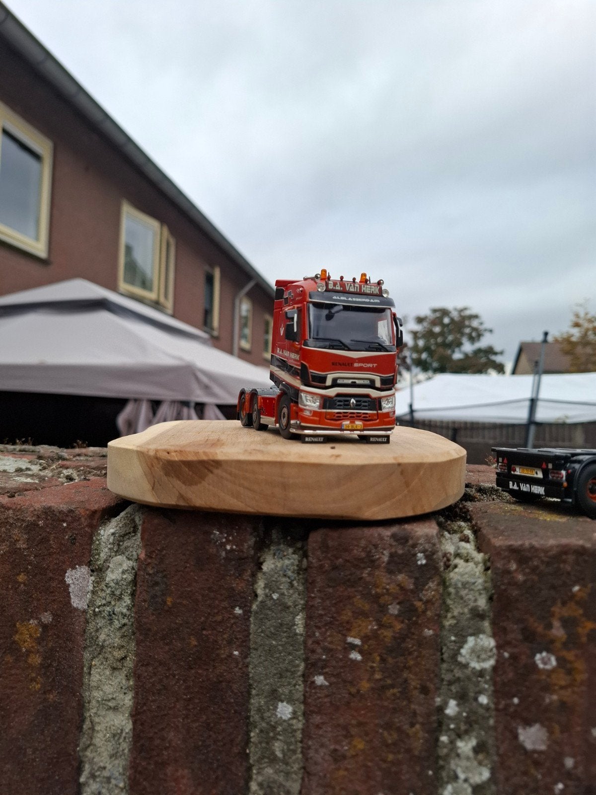 te koop renault trekker oplegger van wsi, Ophalen of Verzenden, Bus of Vrachtwagen, Wsi