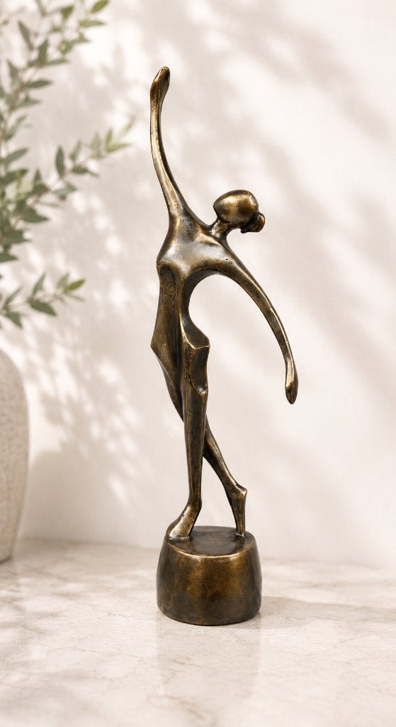 ABSTRACT BEELD / DANSERES / BRONZEN BEELD