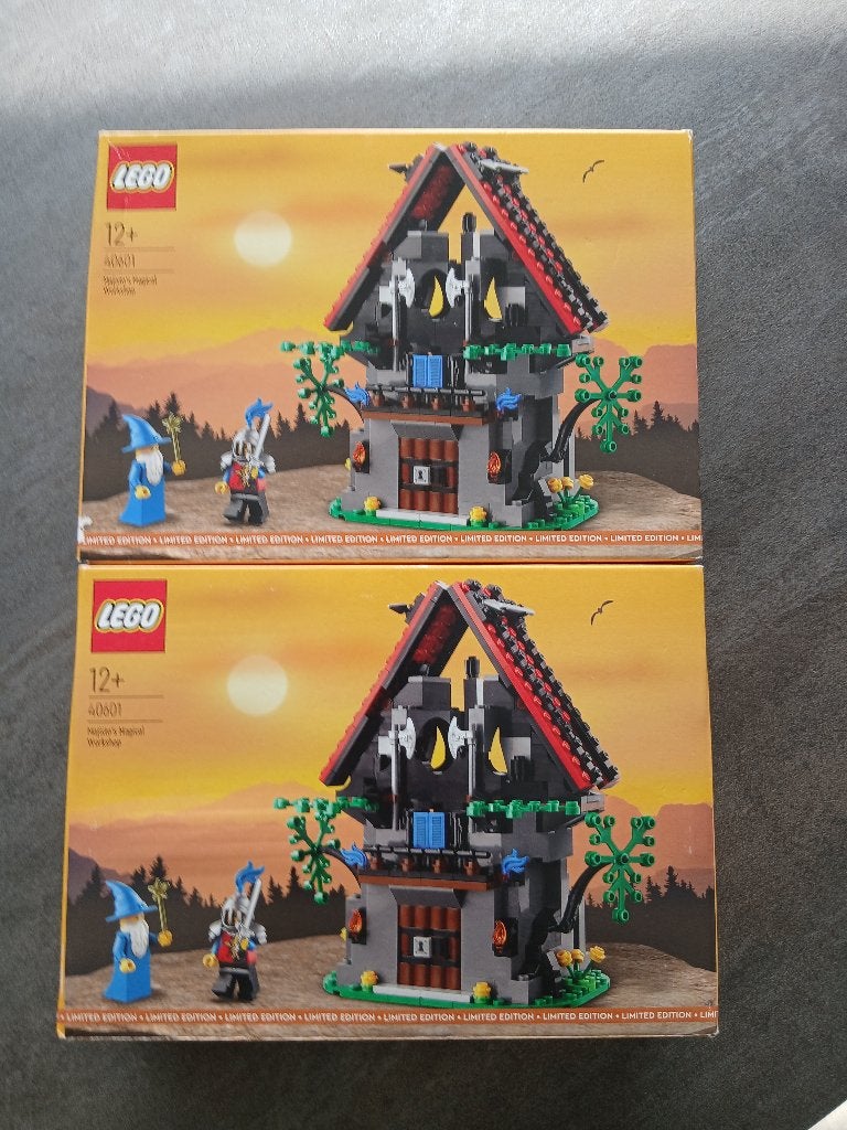 LEGO 40601 Majisto's Magical Workshop 2x, Ophalen, Overige thema's, Zo goed als nieuw, Complete set