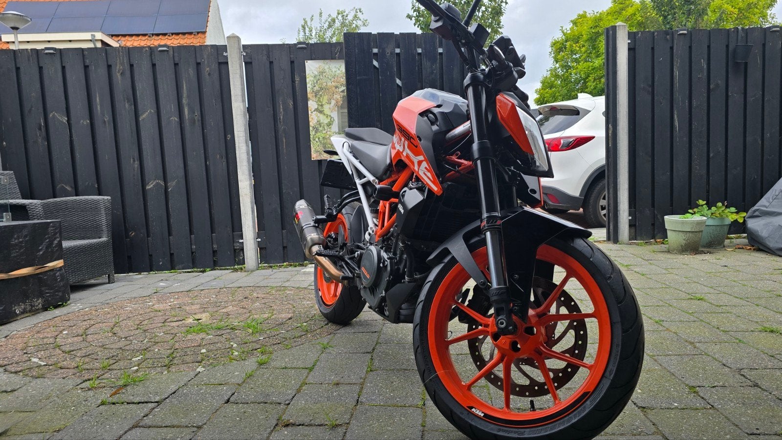 KTM 390 Duke -2018- Akrapovic uitlaat, 400 cc, Gebruikt, Particulier, ABS