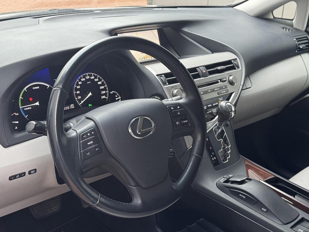 Lexus RX 450h 4WD YOUNGTIMER Trekhaak Garantie FULL LED (200, Auto's, Lexus, Automaat, Gebruikt, Leder, Bedrijf