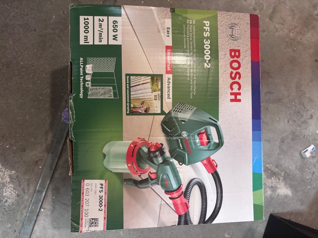 Bosch PFS 3000-2 Fijnspuit / Verfspuitsysteem (650 W), Doe-het-zelf en Verbouw, Ophalen, Overige typen