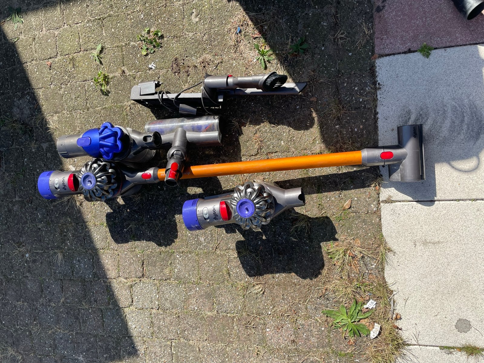 Dyson V6 en V7 Steelstofzuigers - Onderdelen of voor reparat, Witgoed en Apparatuur, Stofzuigers, Draadloos, Ophalen of Verzenden