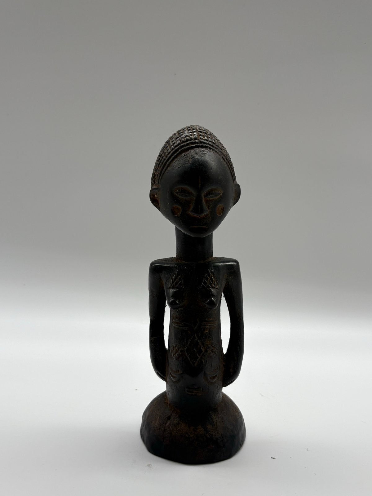 Luba Hemba - Congo, Antiek en Kunst, Hout, Bruin, Afrika, Ophalen of Verzenden