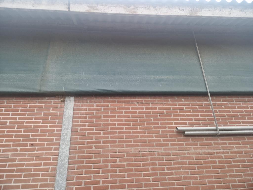 Lucht inlaat doek stal, Ophalen