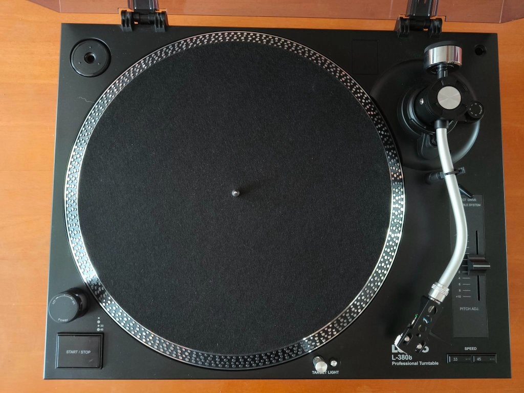 Lenco Platenspeler L-3808 met pre-amp en USB, Audio, Tv en Foto, Platenspelers, Pitch-regelaar, Zo goed als nieuw, Platenspeler