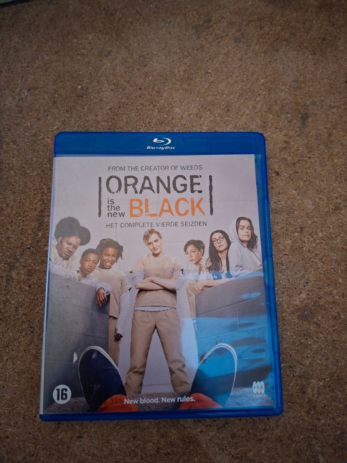 Orange Is the New Black  Het Complete Vierde Seizoen Blu-ray, Vanaf 16 jaar, Drama, Ophalen of Verzenden, Zo goed als nieuw