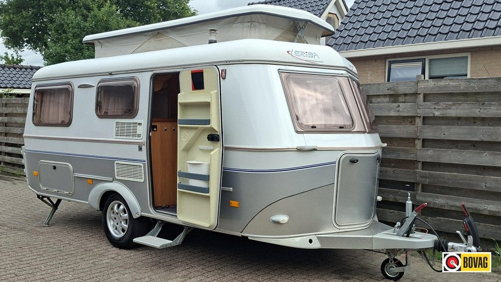 Eriba Touring Troll GT 550 GT incl. Luifel en fietsendr, Caravans en Kamperen, Caravans, Bedrijf, Treinzit, Schokbreker, 5 tot 6 meter