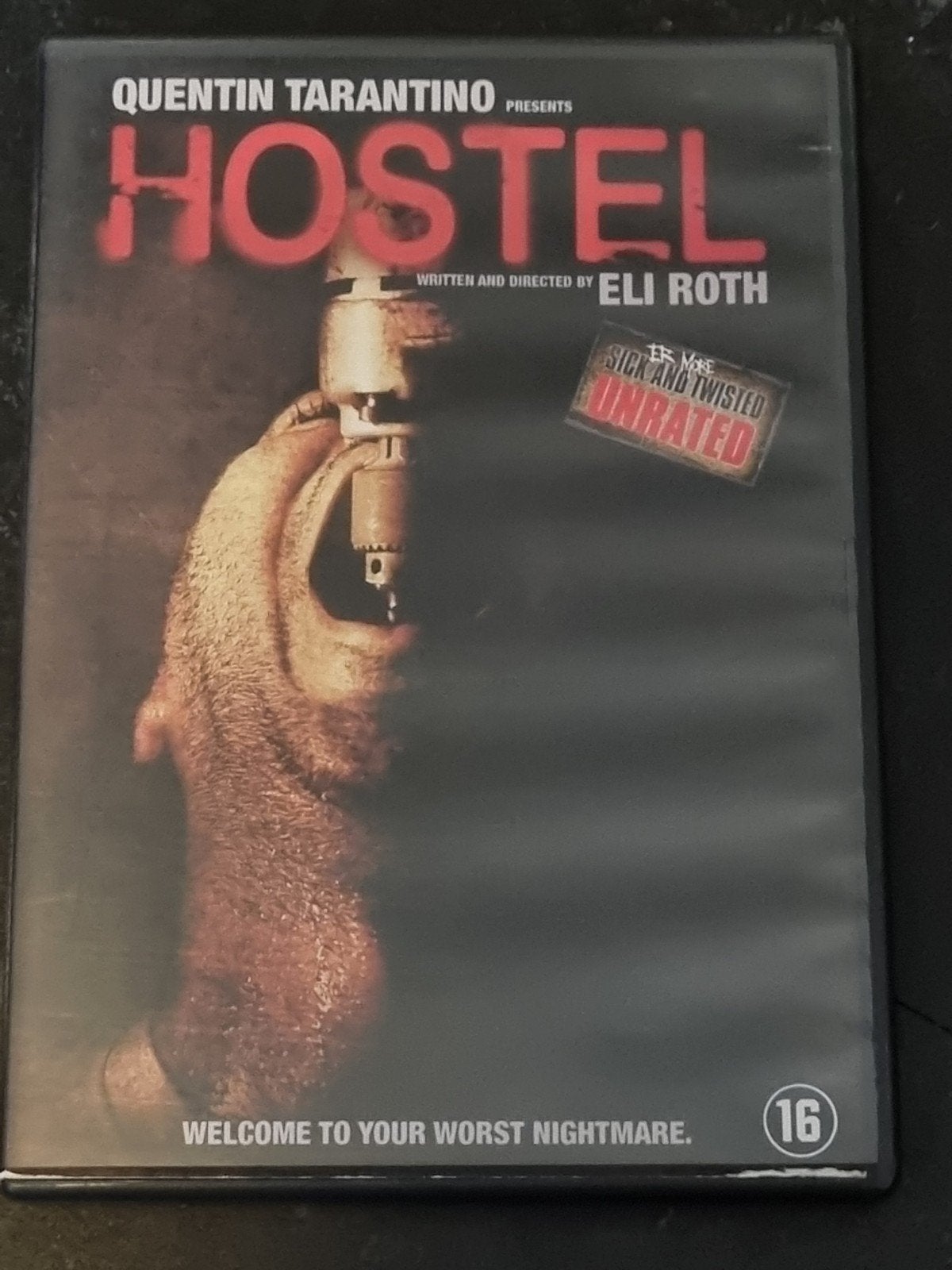 Hostel (DVD) - Quentin Tarantino Presents, Vanaf 16 jaar, Spaans, Breedbeeld, Ophalen of Verzenden