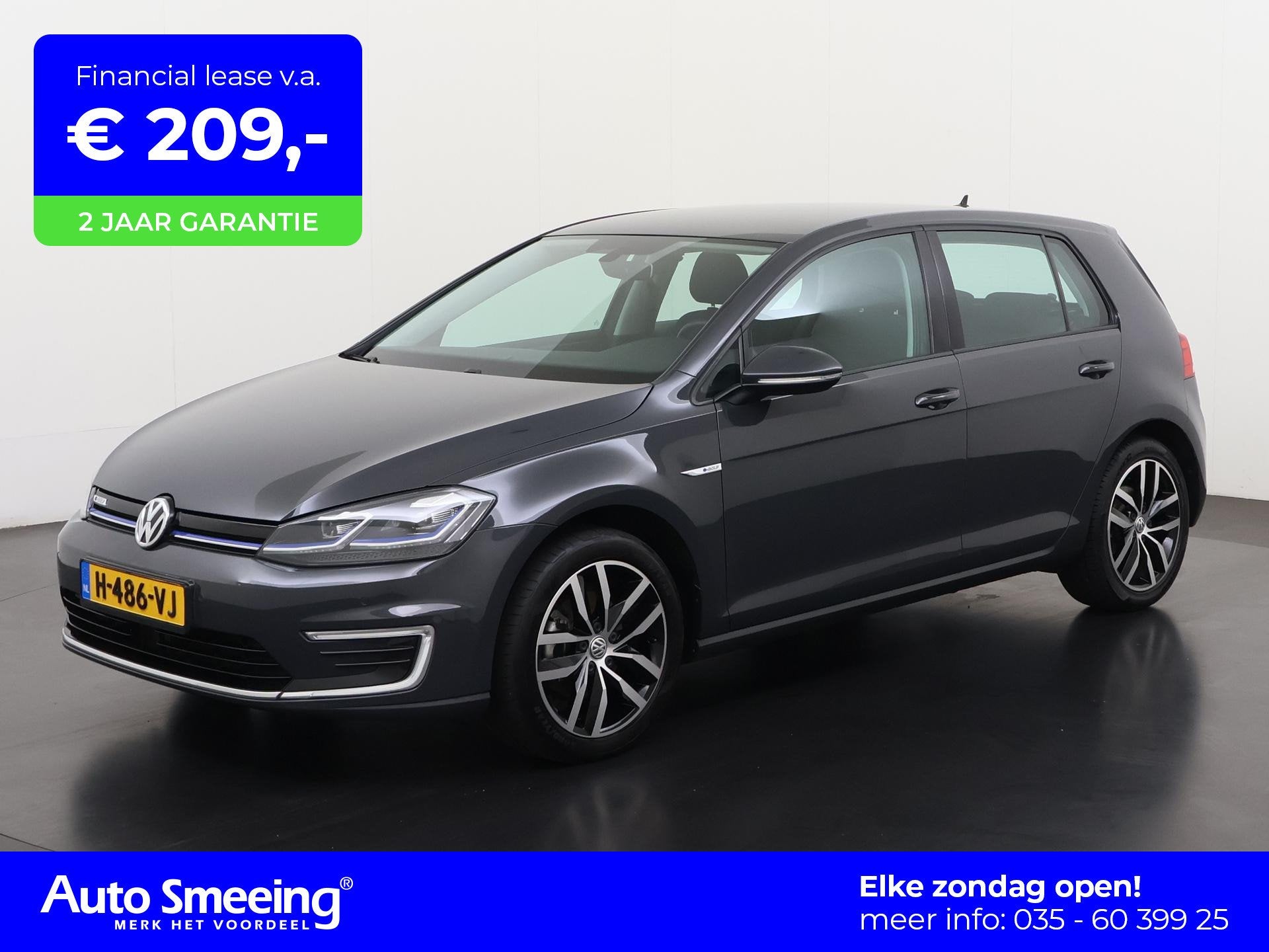 Volkswagen e-Golf E-DITION | Digital Cockpit | Cruise Adapti, Auto's, Volkswagen, 12 maanden, Gebruikt, Zwart, 231 km