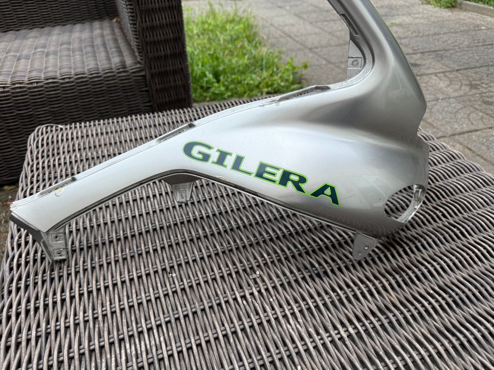 Gilera runner voorkappen zilver grijs, Ophalen of Verzenden, Gebruikt, Kap
